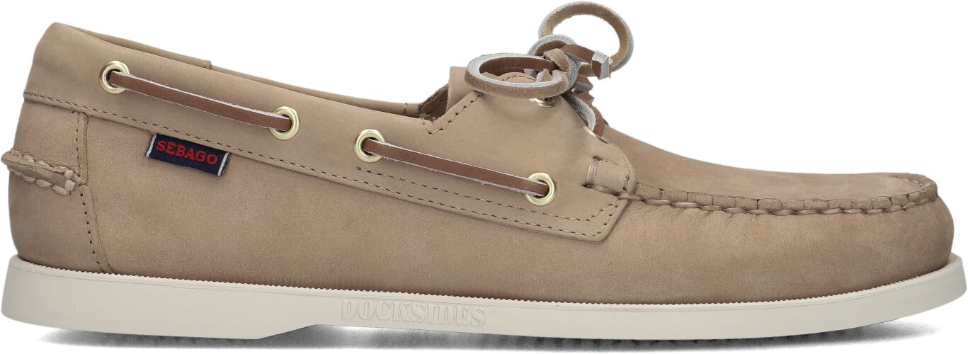 Sebago Veterschoenen
Heren Docksides, Maat: 46,5, Materiaal: Nubuck, Kleur: Camel afbeelding