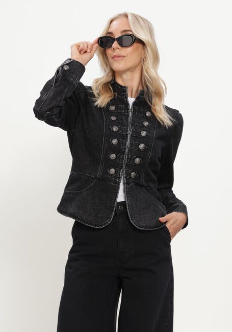 Grijze HAUTE L'AMITI&Eacute; Jack DENIM UNIFORM JACKET - large