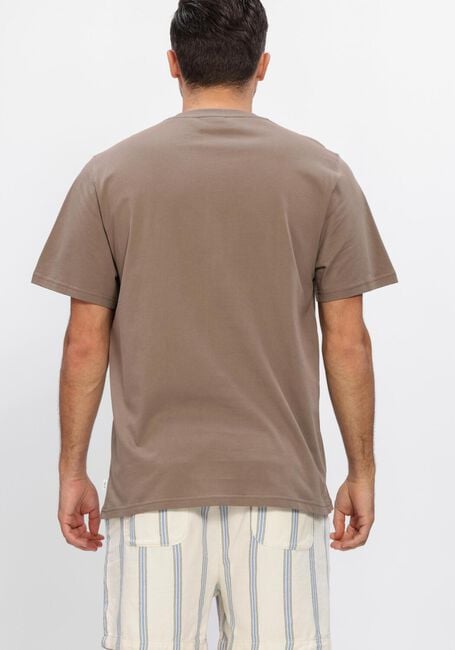 Beige LES DEUX T-shirt BRADY LOGO T-SHIRT - large