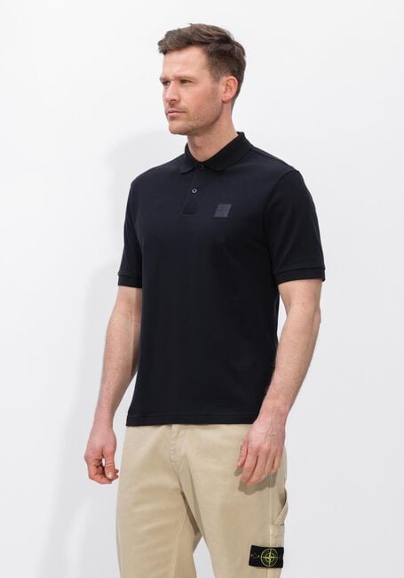 Donkerblauwe STONE ISLAND Polo SS POLO S0F39 - large