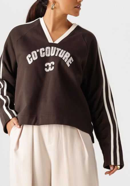 Bruine CO'COUTURE Trui BATUCC COCO V-SWEAT - large