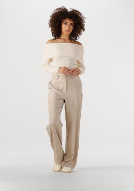 Ecru BRUUNS BAZAAR T-shirt TONNA KNIT - large