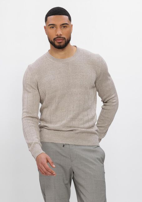 Beige GRAN SASSO Trui CREW L/SLV - large