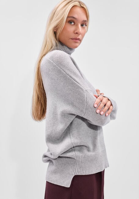 Lichtgrijze LISA YANG Trui HEIDI SWEATER - large