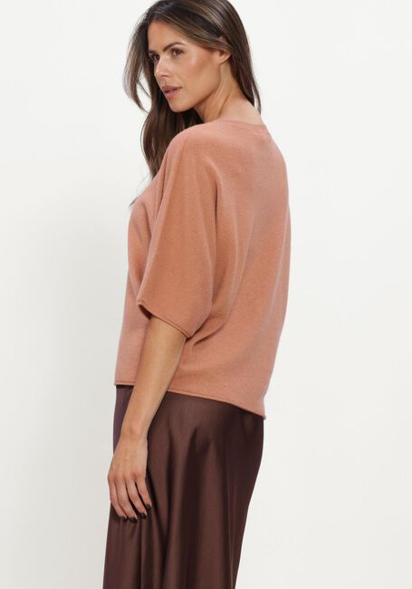 Perzik LUISA CERANO Top PULLOVER AUS KASCHMIR-MIX - large