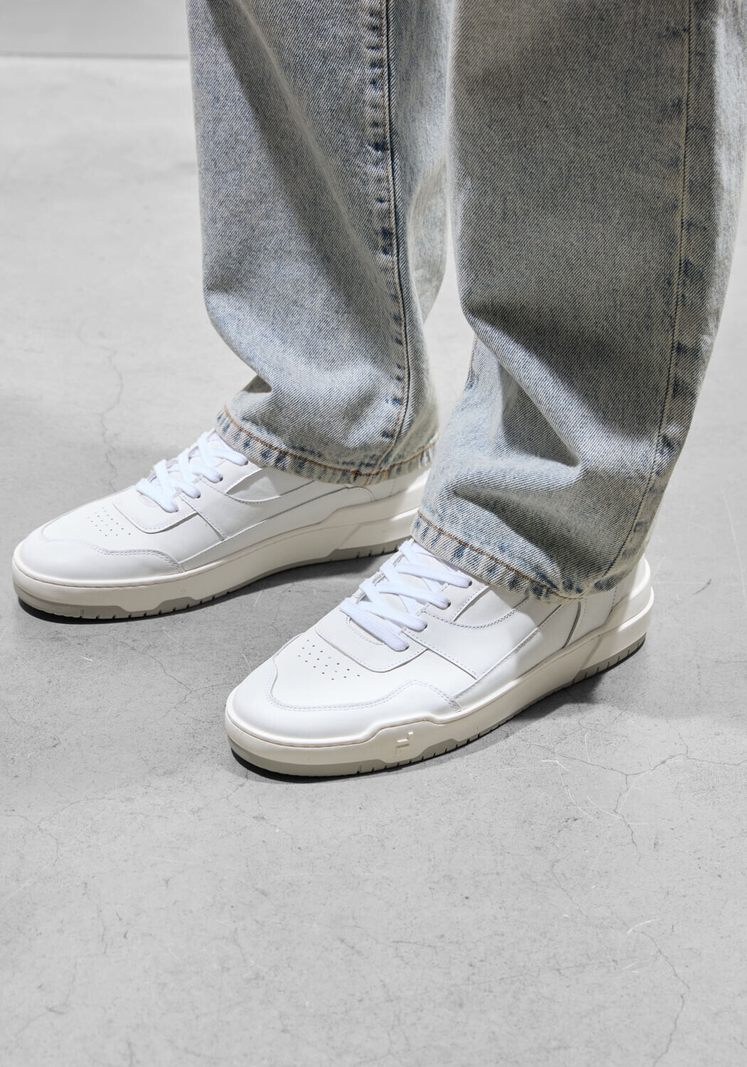 Witte FILMORE Lage sneakers ETNA - medium