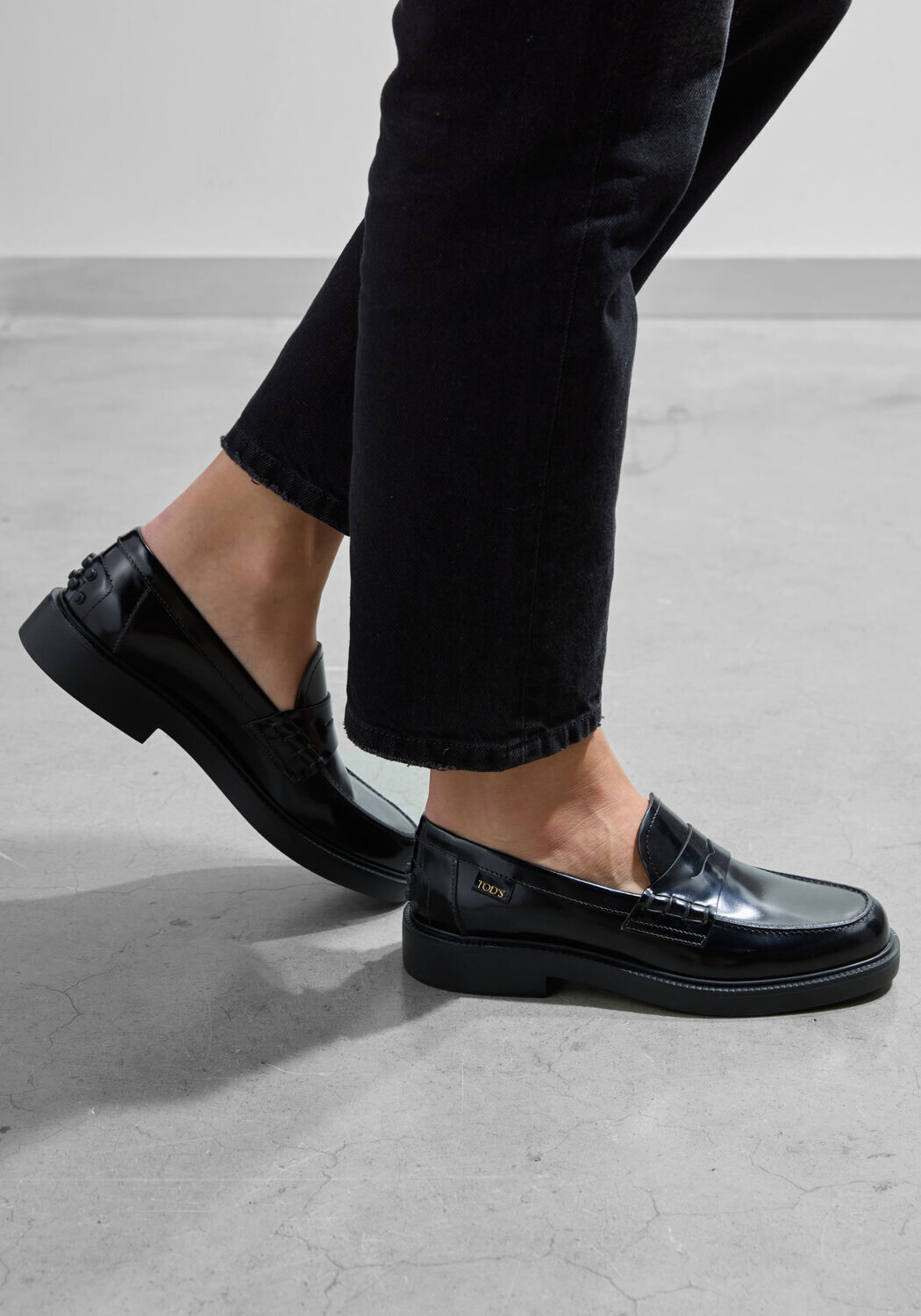 Zwarte TOD'S Loafers LED PENNY LOAFER - medium