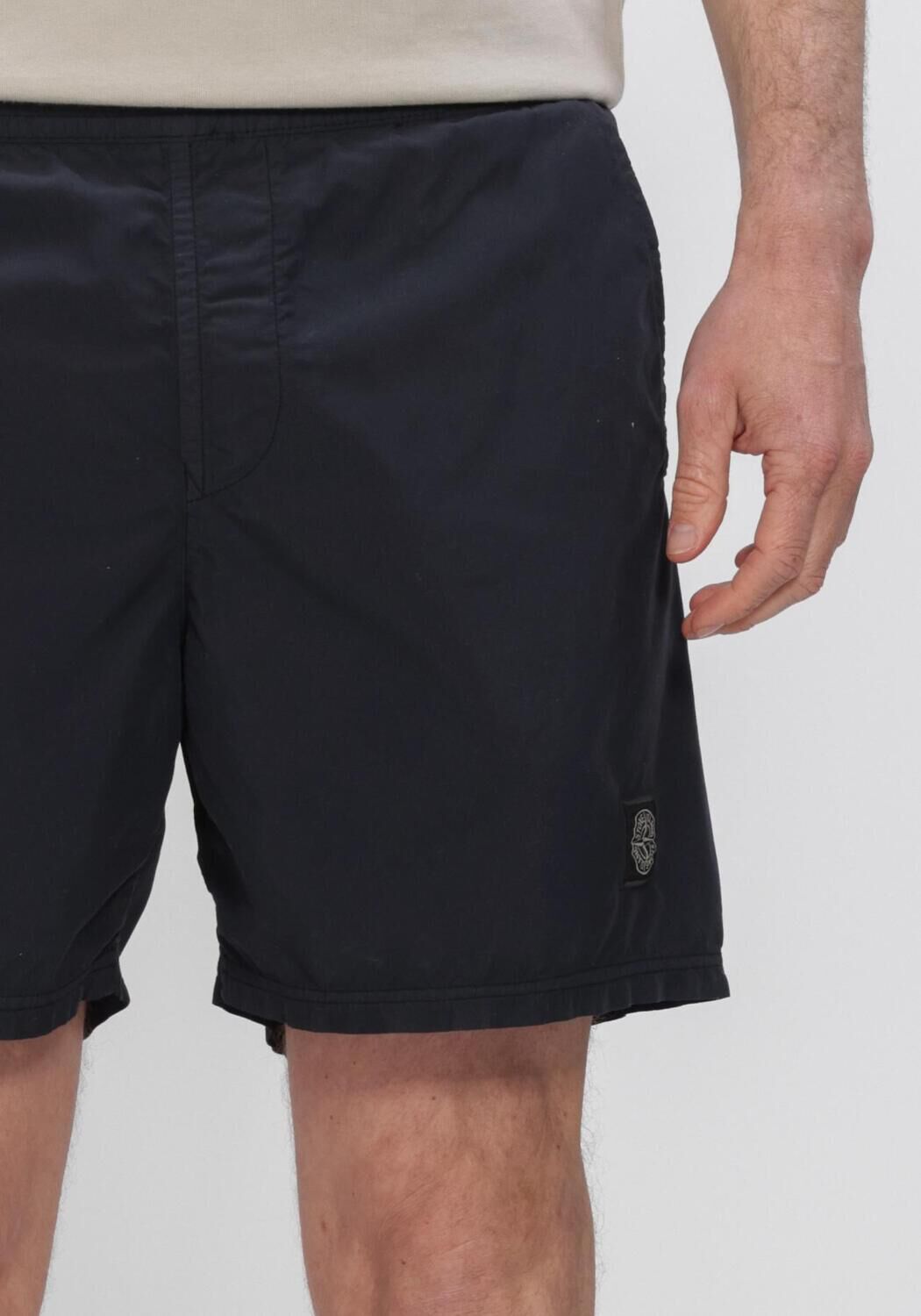 Donkerblauwe STONE ISLAND Zwembroeken SHORTS S0036 - large