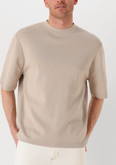 Beige SAINT STEVE T-shirt TJEERD - large