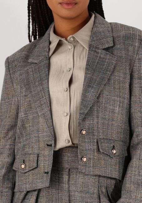 Zwarte AAIKO Blazer INES TWEED PES 540 - large