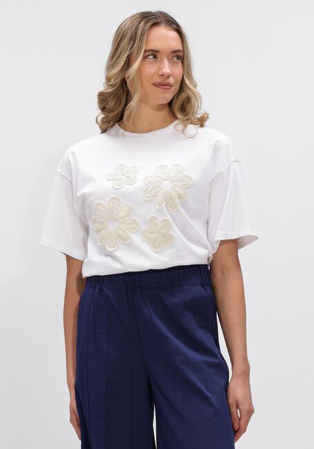 Witte CAROLINE BISS T-shirt 1903 - large