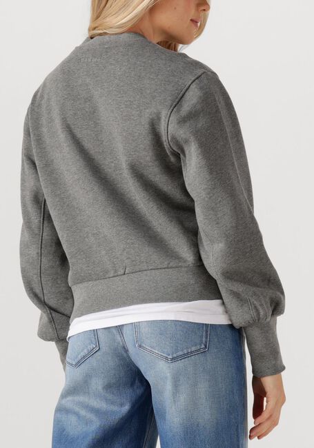 Grijze DANTE6 Trui LISON LOGO SWEATER - large