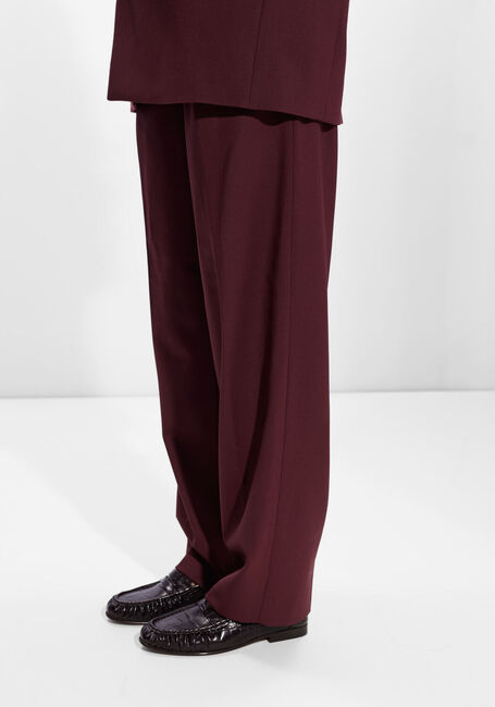 Bordeaux CLOSED Wijde broek MAWSON PANT - large