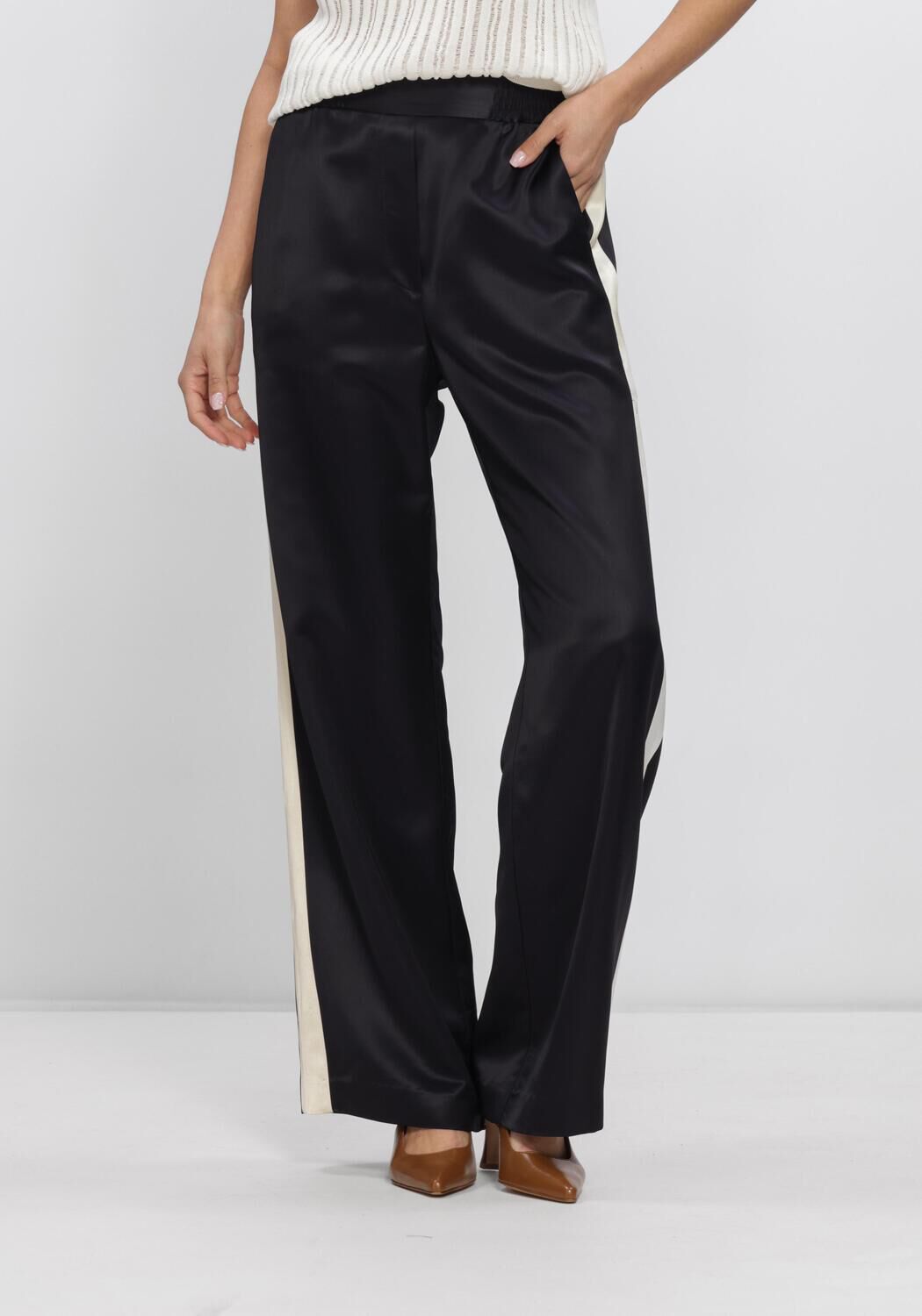 Donkerblauwe MARGAUX LONNBERG Pantalon IDAO PANTALON - large