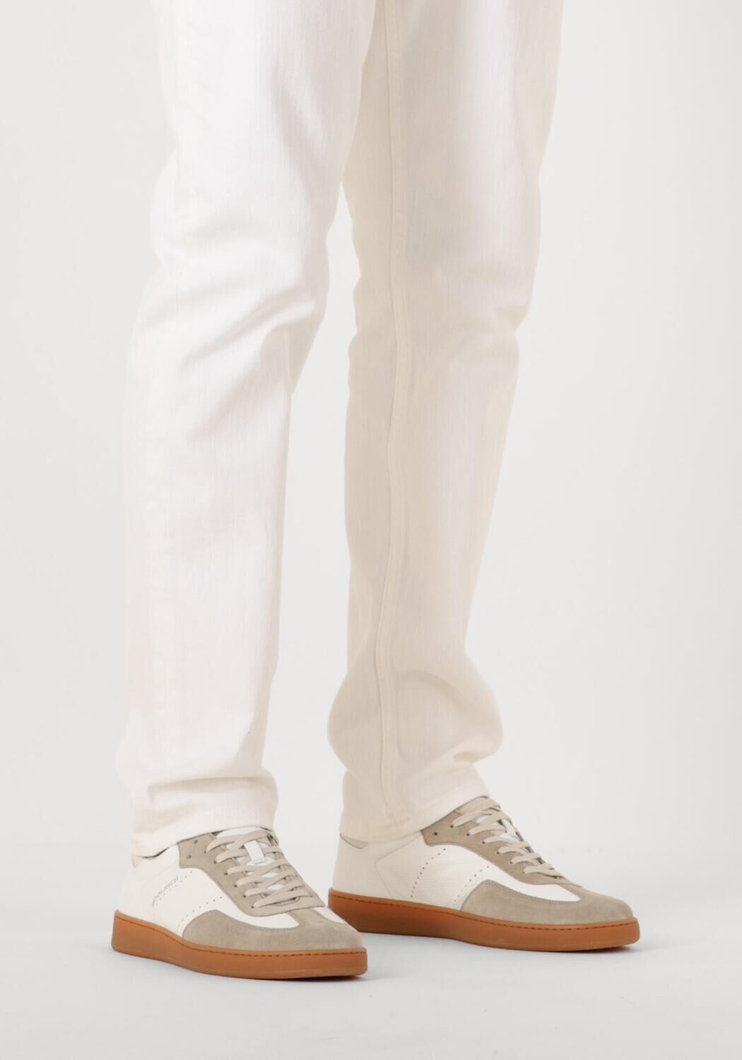 Beige WOOLRICH Lage sneakers SWING COURT MAN - large