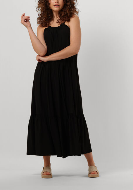 Zwarte CO'COUTURE Maxi jurk SUNRISE GREECE STRAP DRESS - large