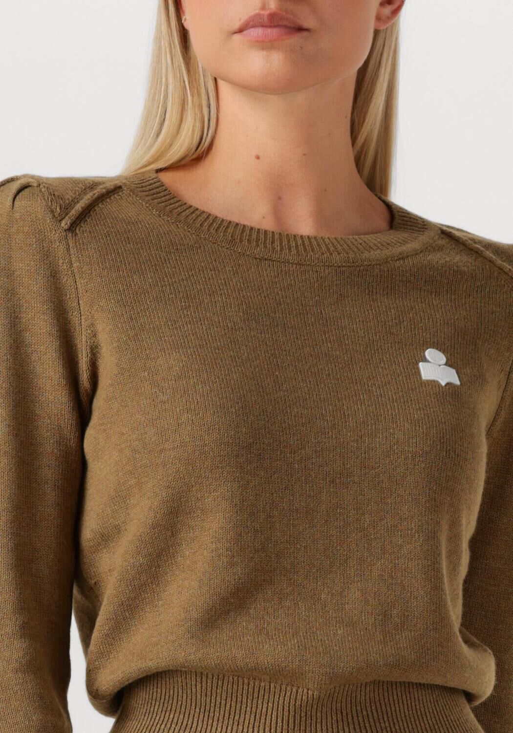 Khaki MARANT ETOILE Trui ABELLE-GZ 25APU0733FA - large