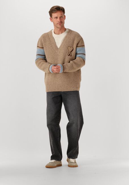 Ecru AMI PARIS T-shirt TSHIRT ADC - large