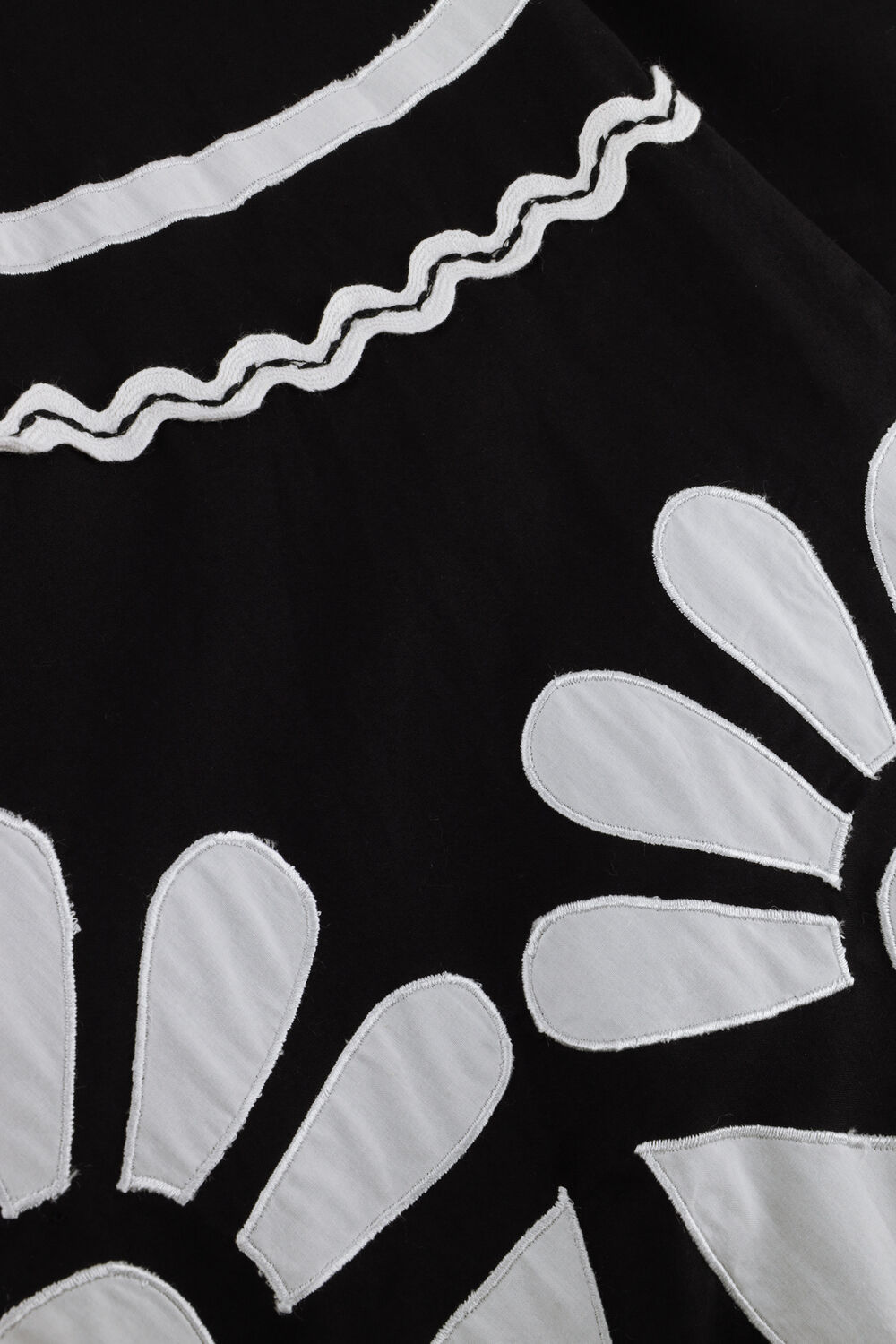 Zwarte ANTIK BATIK Midirok CADIX SKIRT - large