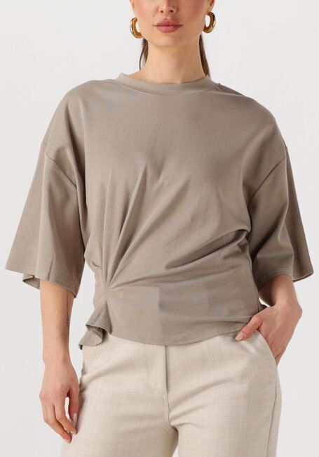 Taupe SECOND FEMALE Top MISSOURI TEE - large