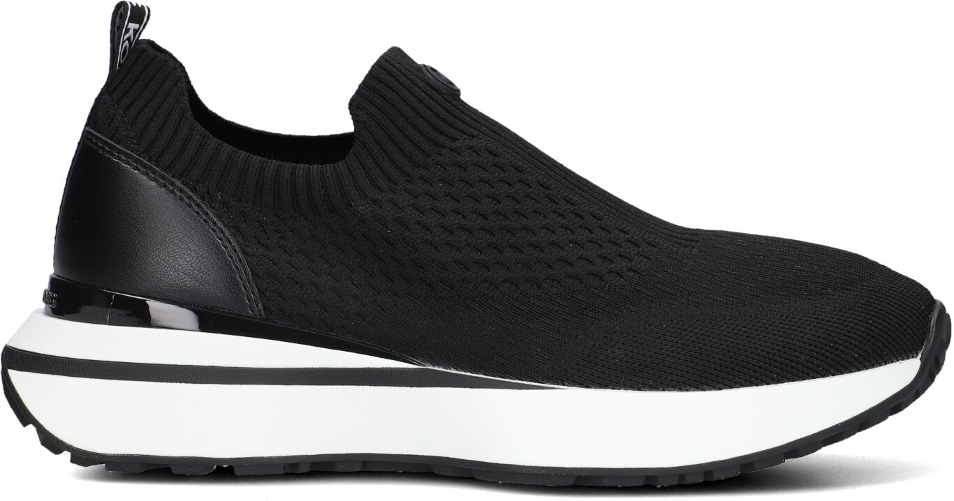 Michael Kors Lage Sneakers Dames Ari Slip On, Maat: 37, Materiaal: Textiel, Kleur: Zwart