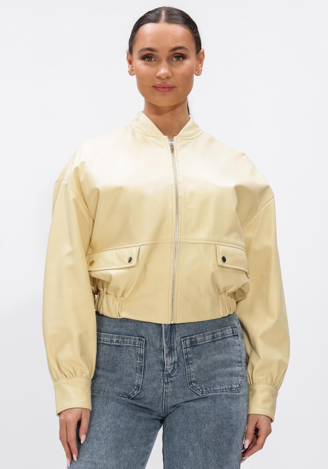 Ibana Jack Dames Jackes, Maat: 38, Kleur: Butter yellow afbeelding 1