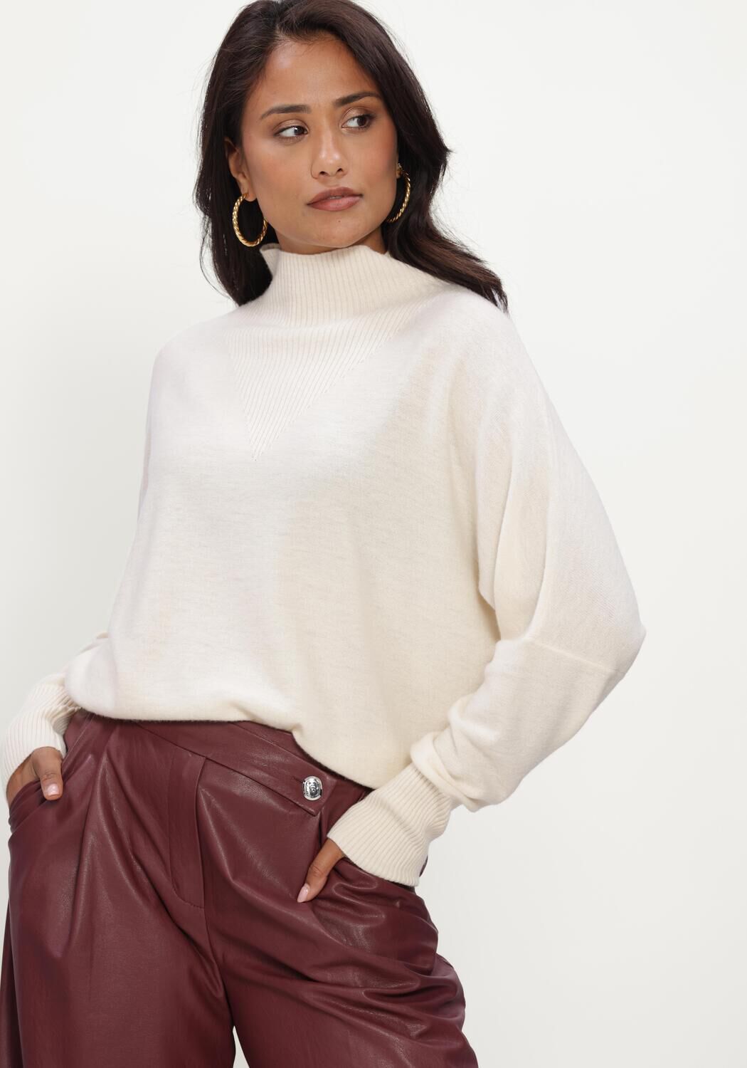 Ecru CAROLINE BISS Trui 4241 - large