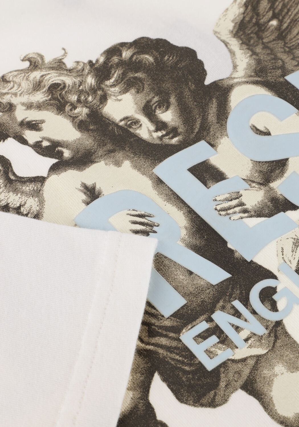 Ecru REPRESENT T-shirt LEGACY CHERUBS T SHIRT - large