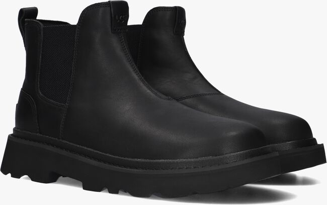 Zwarte UGG Chelsea boots M CHELSEA LUG LEATHER Zwarte UGG Chelsea boots M CHELSEA LUG LEATHER - large