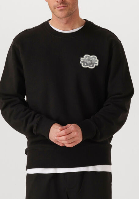 Zwarte FILLING PIECES Sweater SWEATSHIRT GOWTU - large