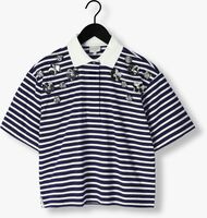 Donkerblauwe DANTE6 T-shirt TITAN EMBELLISHED POLO SHIRT Donkerblauwe DANTE6 T-shirt TITAN EMBELLISHED POLO SHIRT - medium