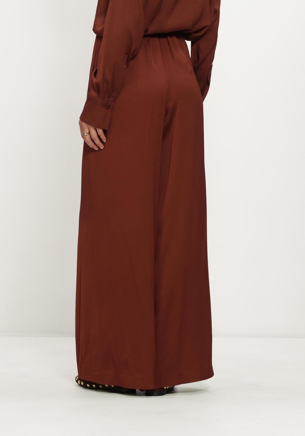 Bordeaux DRYKORN Wijde broek TWEEZER - large