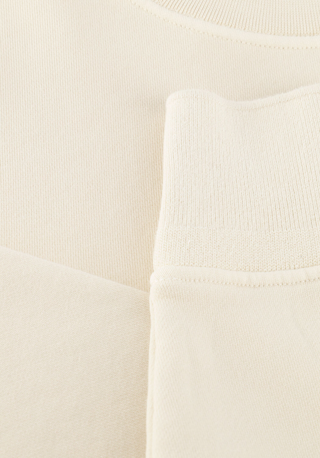 Beige CP COMPANY Sweater COTTON DIAGONAL FLEECE CREWNECK LENS SWEATSHIRT - large