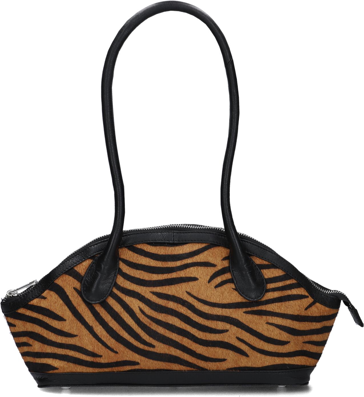 Núnoo Schoudertas
Dames Ayo, Materiaal: Ponyhair, Kleur: Bruin afbeelding 1