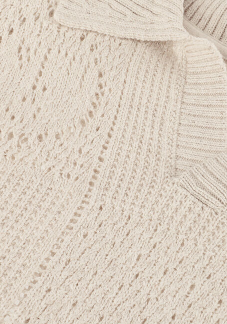 Witte OLAF HUSSEIN Polo FACE LOGO KNIT POLO - large