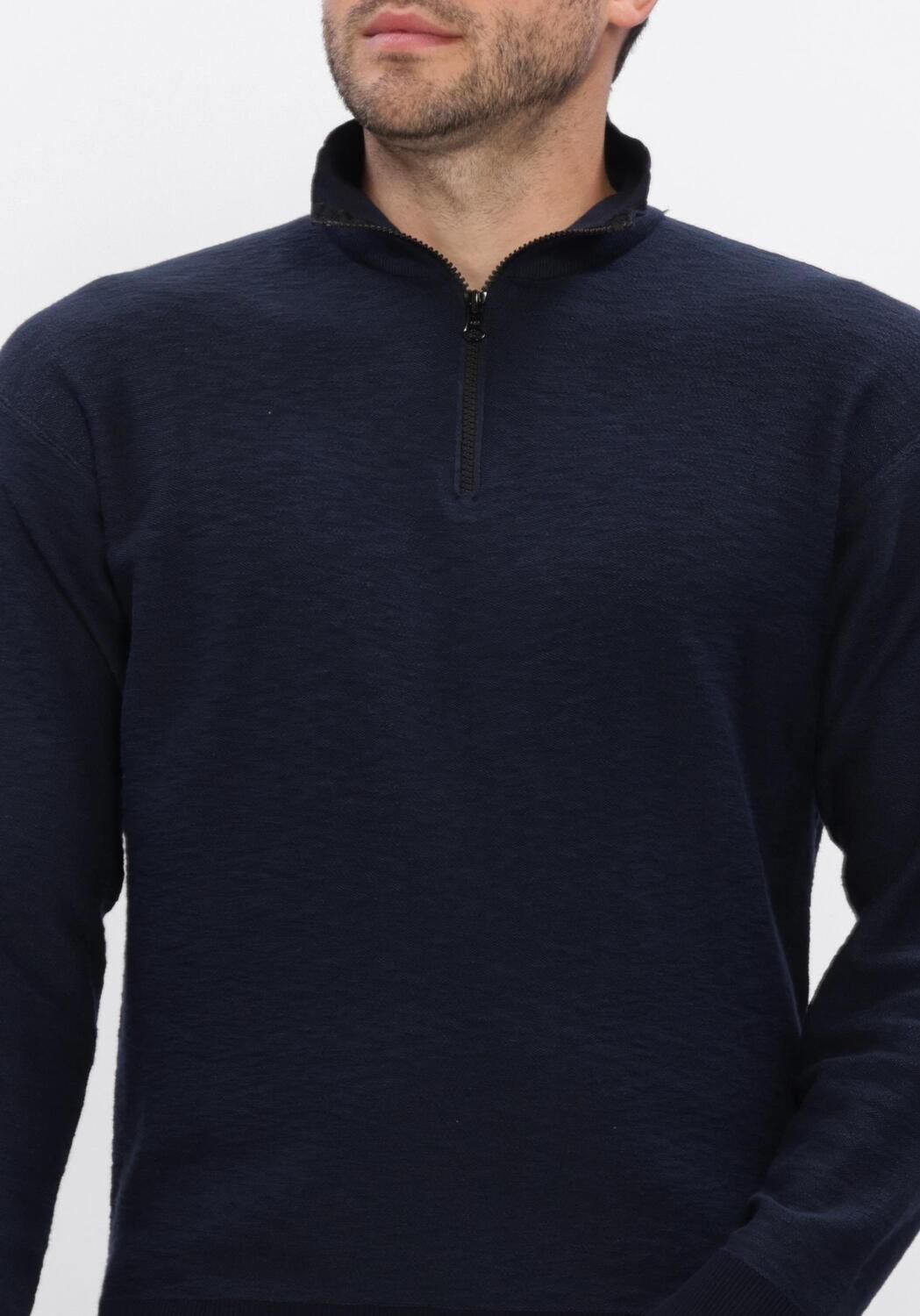 Donkerblauwe STONE ISLAND Polo LS POLO S01B0 - large