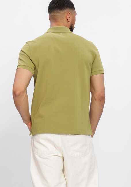 Groene AMI PARIS Polo CONTRASTED AMI DE COEUR POLO SHIRT - large