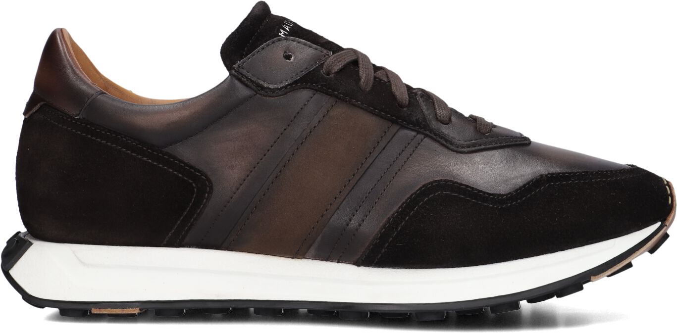 Magnanni Lage Sneakers Heren 25620, Maat: 41, Materiaal: Leer, Kleur: Bruin