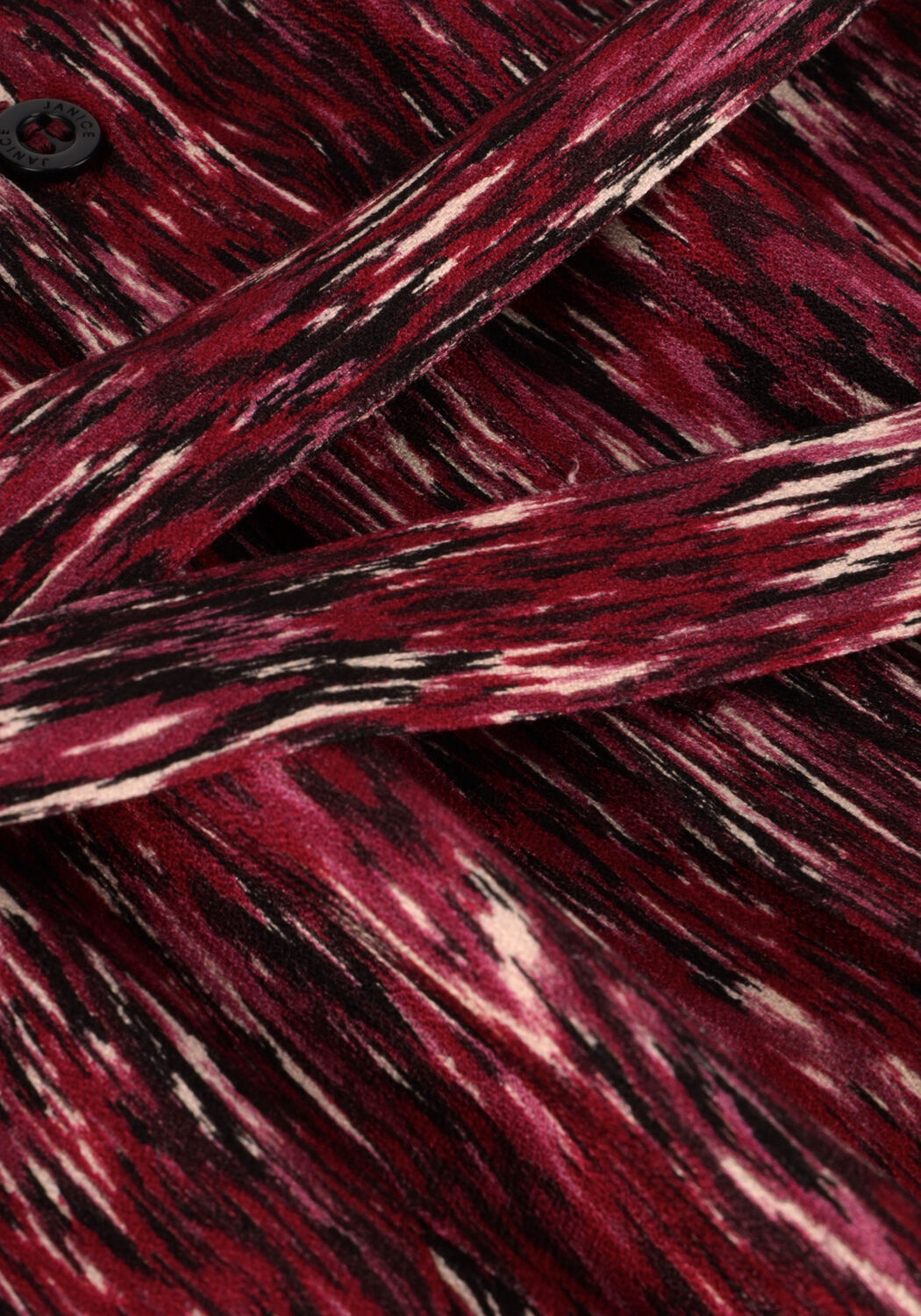 Paarse JANICE Mini jurk JURK PRINT ALEX - large