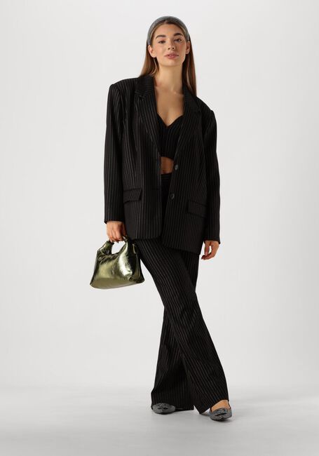 Zwarte GESTUZ Flared broek CAYLINAGZ HW PANTS - large