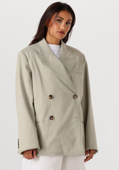 Groene AXEL ARIGATO Blazer THEA FRAYED BLAZER - large