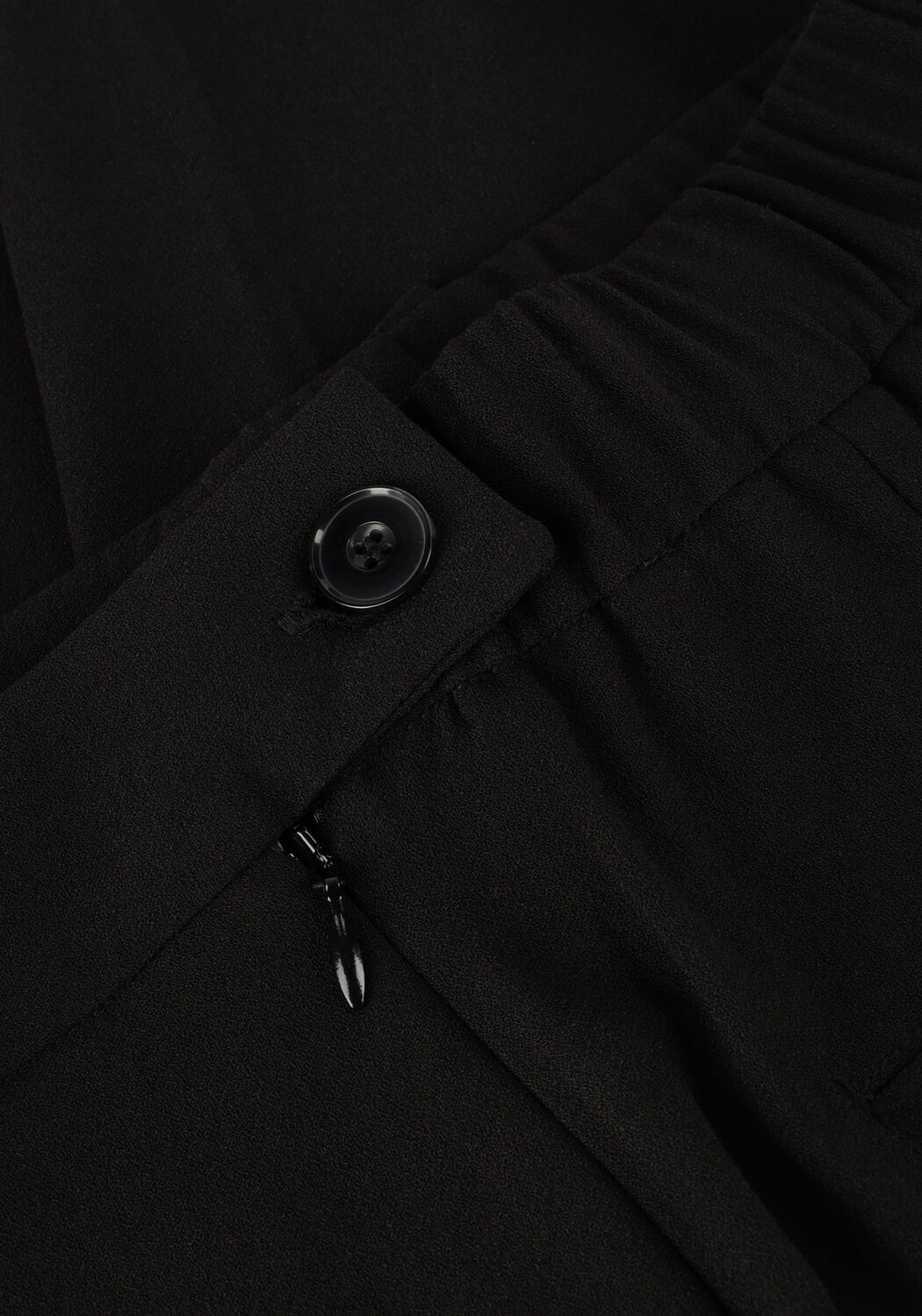 Zwarte DANTE6 Pantalon LUCAS WIDE LEG PANTS - large