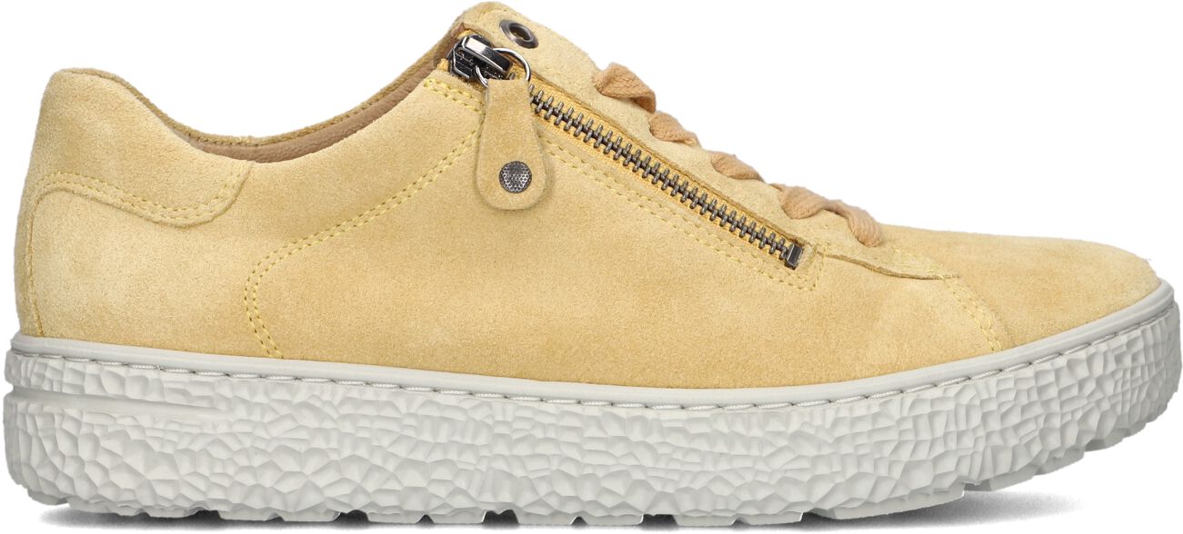 Hartjes Lage Sneakers Dames 162.1401, Maat: 37, Materiaal: Suède, Kleur: Geel