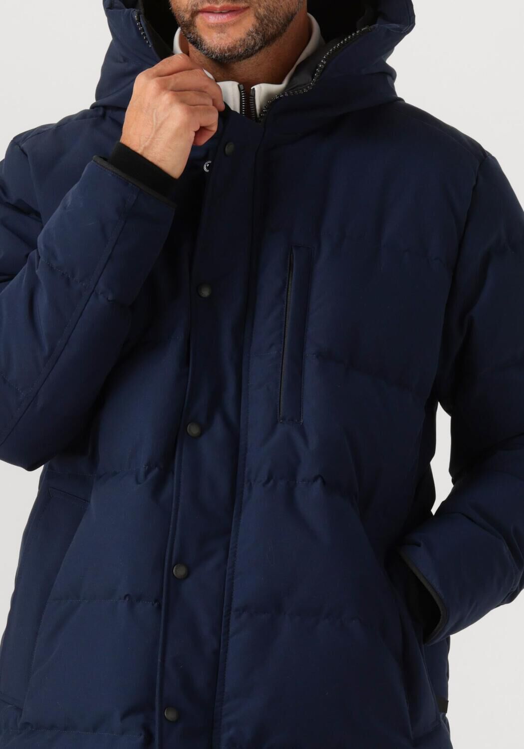 Donkerblauwe CANADA GOOSE Jassen CARSON PARKA 2079M - large