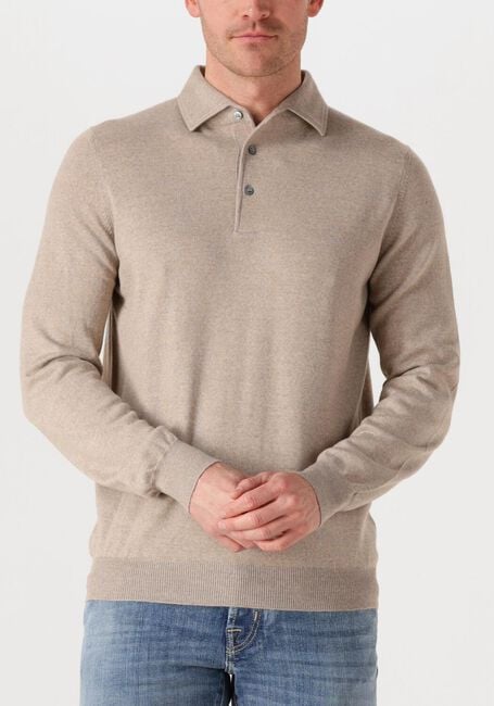 Beige GRAN SASSO Polo POLO L SLV - large