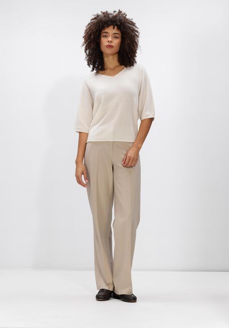 Beige CAMBIO Wijde broek GOLDY - large