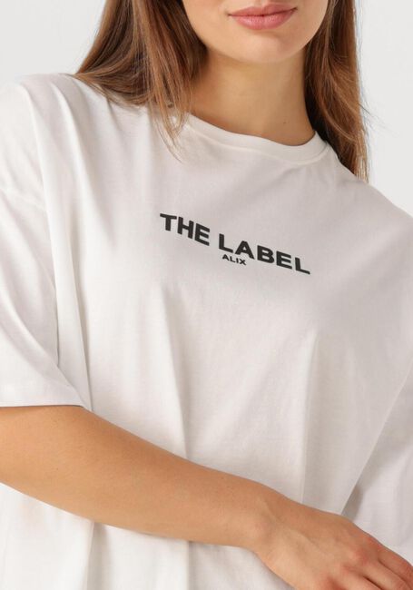 Witte ALIX THE LABEL T-shirt LADIES KNITTED BASIC THE LABEL T-SHIRT - large