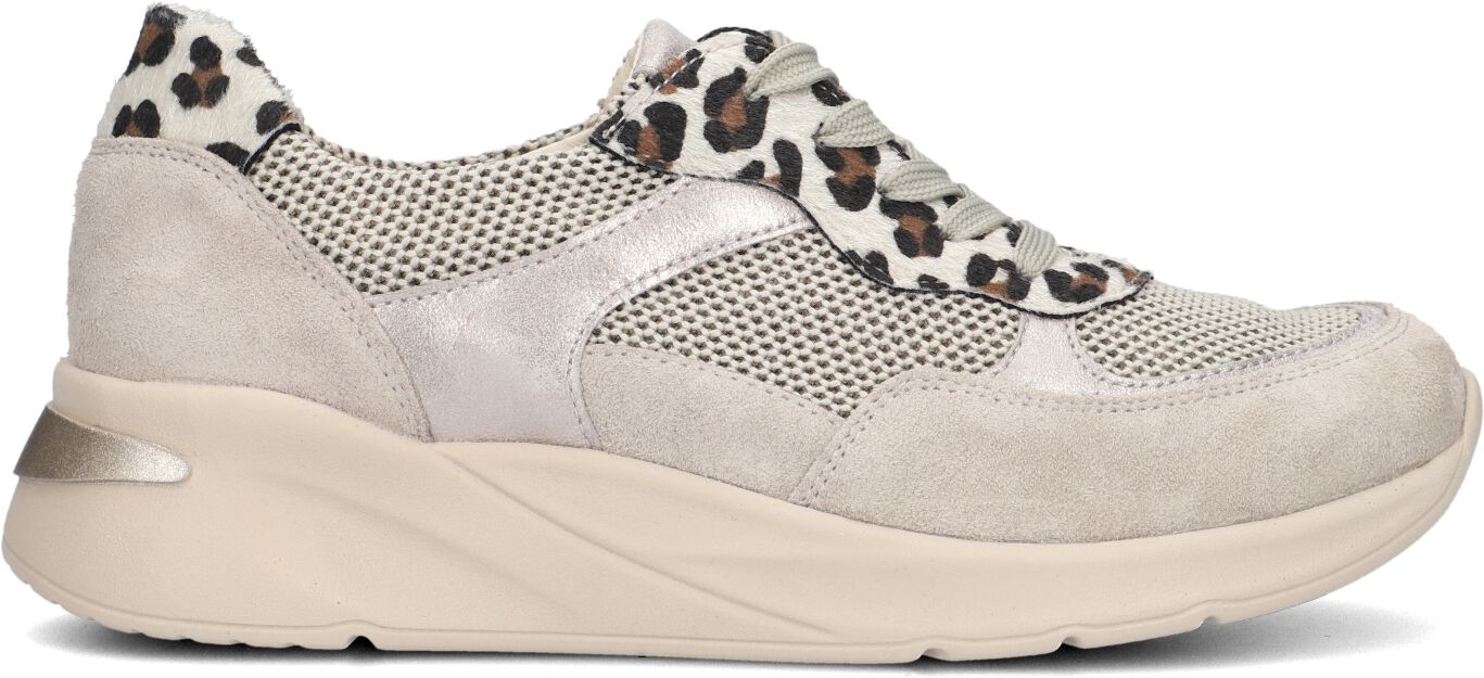 Waldläufer Lage Sneakers Dames 715003 Leop, Maat: 38, Materiaal: Suède, Kleur: Grijs
