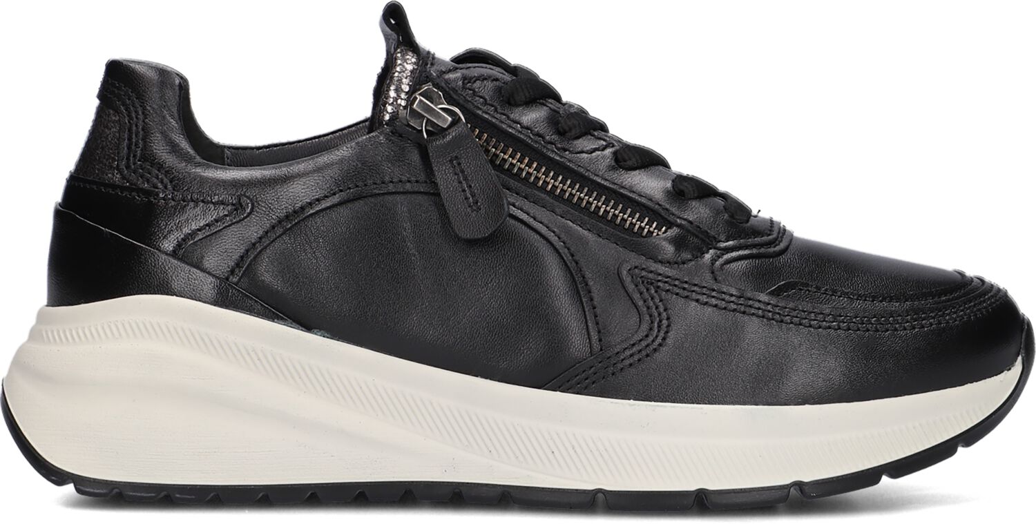 Gabor Lage Sneakers Dames 598, Maat: 37, Materiaal: Leer, Kleur: Zwart