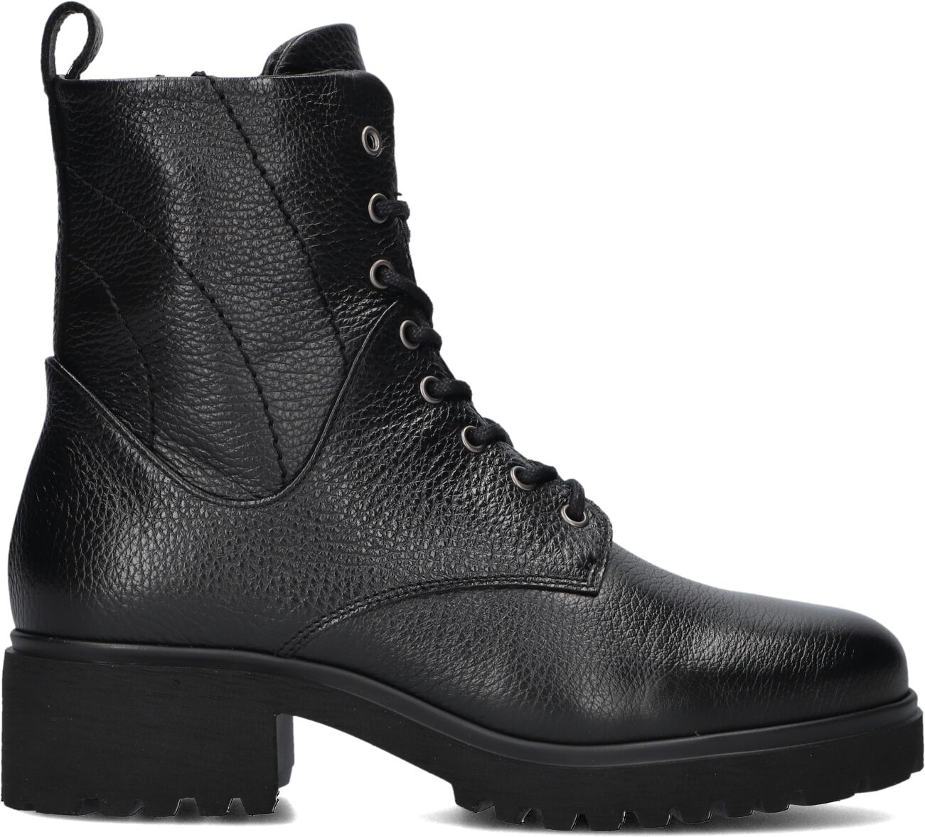 PiediNudi Enkelboots Dames Fara 01.07, Maat: 38, Materiaal: Leer, Kleur: Zwart